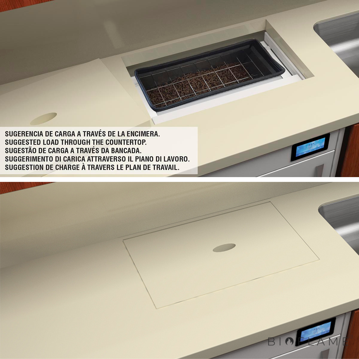 CALDEIRA A PELLETS PARA AQUECIMENTO CENTRAL - BIOBRONPI HYDROBOX