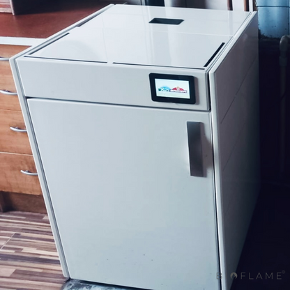 CALDEIRA A PELLETS PARA AQUECIMENTO CENTRAL - BIOBRONPI HYDROBOX