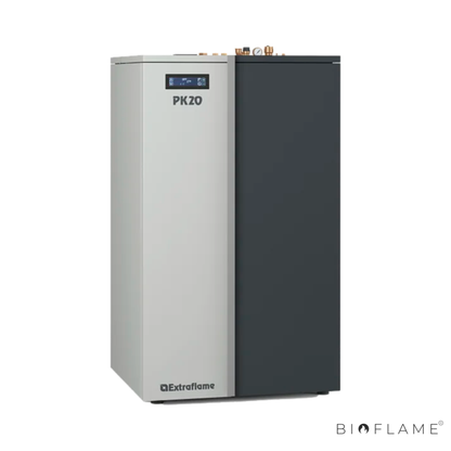 CALDEIRA A PELLETS PARA AQUECIMENTO CENTRAL - NORDICA EXTRAFLAME PK 20