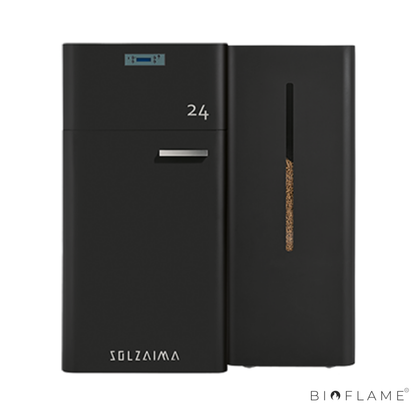 CALDEIRA A PELLETS PARA AQUECIMENTO CENTRAL - SOLZAIMA SZM A 24