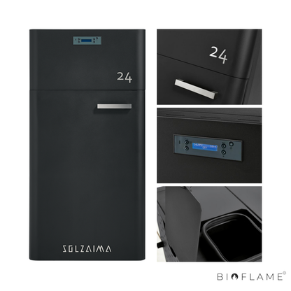 CALDEIRA A PELLETS PARA AQUECIMENTO CENTRAL - SOLZAIMA SZM A 24