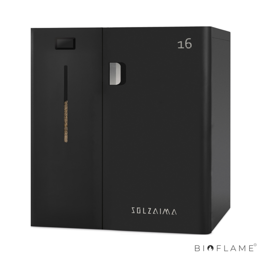 CALDEIRA A PELLETS PARA AQUECIMENTO CENTRAL - SOLZAIMA SZM A PLUS 16