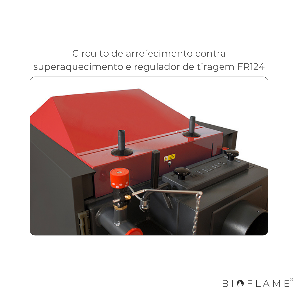 CALDEIRA A LENHA PARA AQUECIMENTO CENTRAL DE CHAMA INVERTIDA - ATMOS