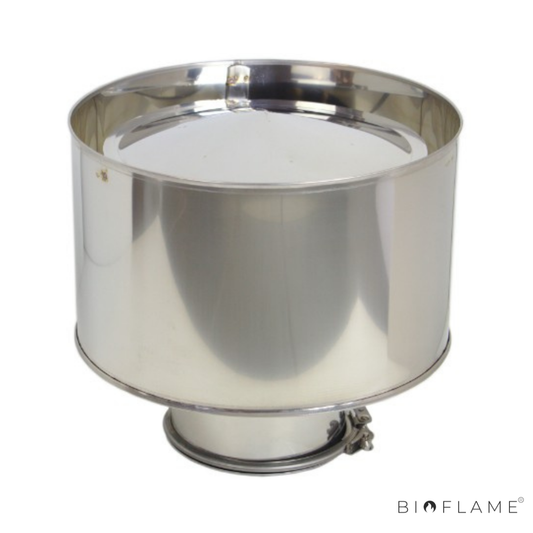 CHAPÉU DUPLO COM ABA SEM CONE INTERIOR - VM CHAMINÉS CLOSETOP