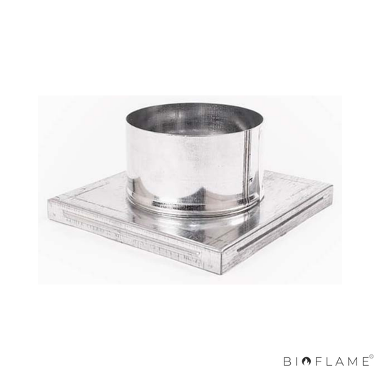 EMBOCADURA TRIA - Ø100MM PARA GRELHA 300X170MM