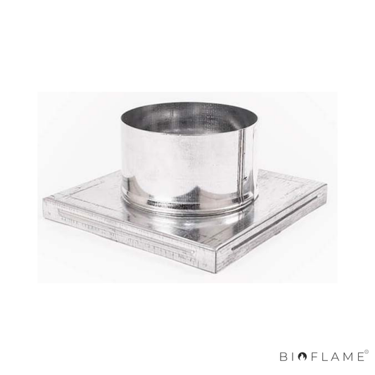 EMBOCADURA TRIA - Ø125MM PARA GRELHA 300X170MM