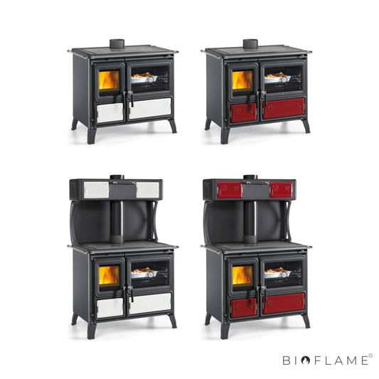 FOGÃO A LENHA - NORDICA EXTRAFLAME MILLY