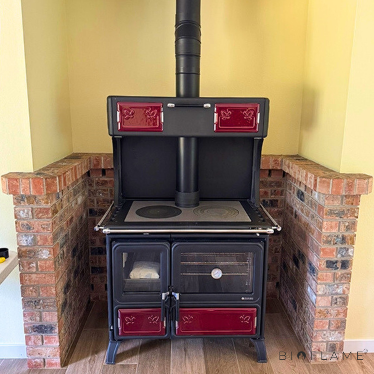 FOGÃO A LENHA - NORDICA EXTRAFLAME MILLY