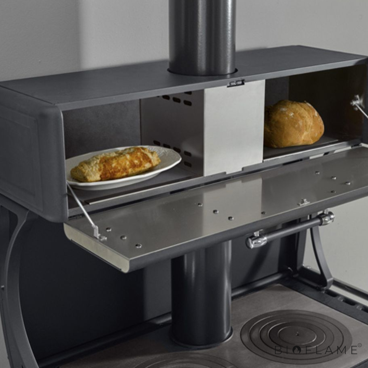 FOGÃO A LENHA - NORDICA EXTRAFLAME MILLY