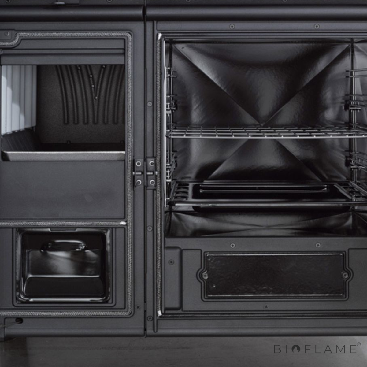 FOGÃO A LENHA - NORDICA EXTRAFLAME MILLY