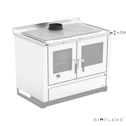 FOGÃO A LENHA - NORDICA EXTRAFLAME VENEZIA