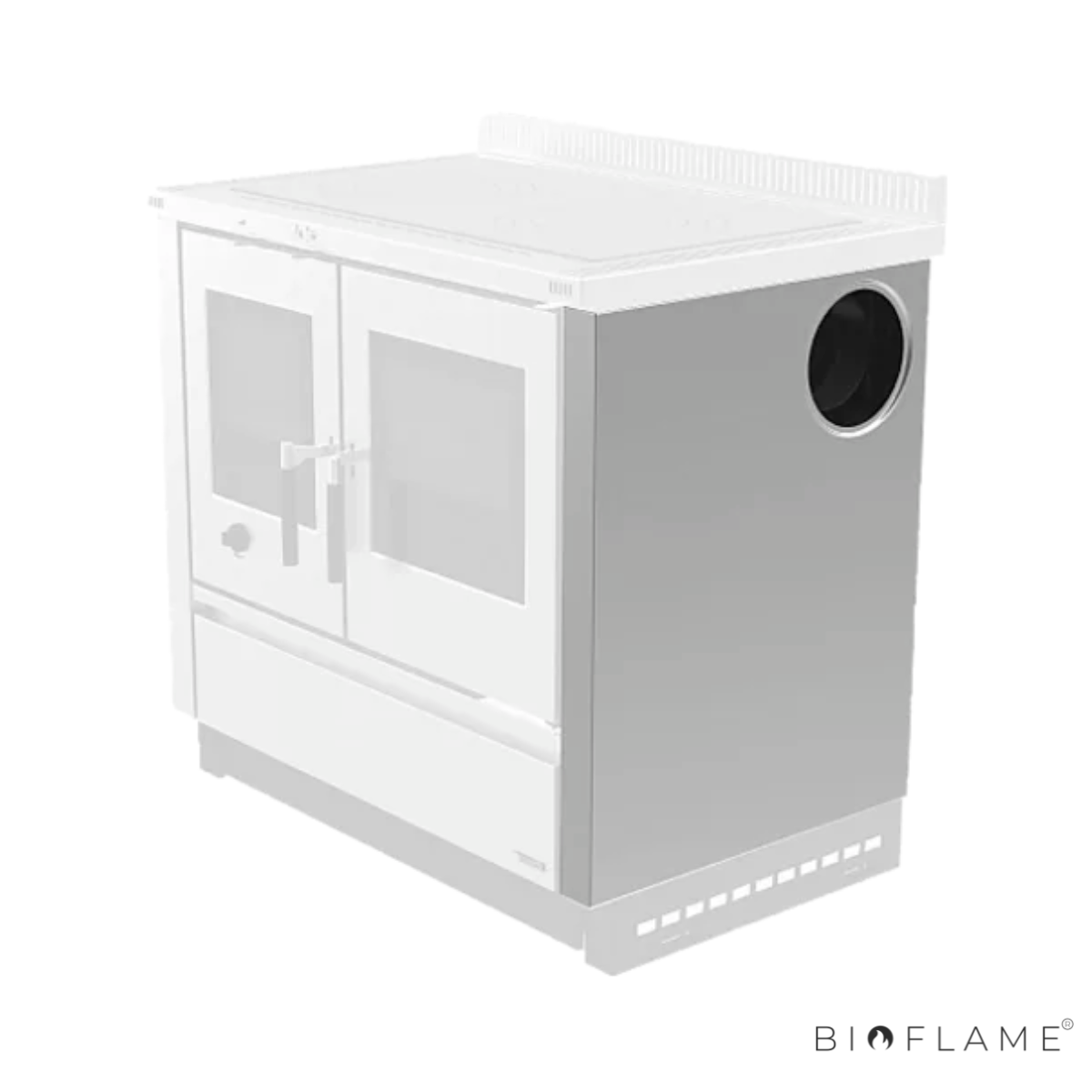 FOGÃO A LENHA - NORDICA EXTRAFLAME VENEZIA