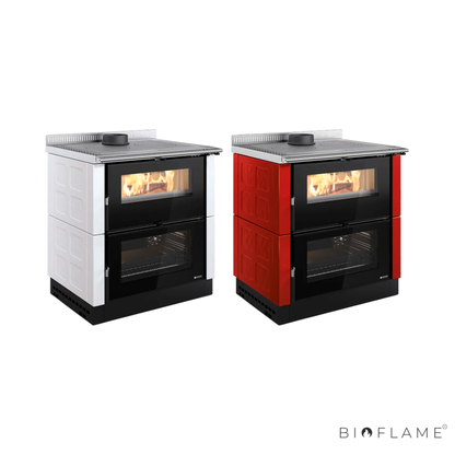 FOGÃO A LENHA - NORDICA EXTRAFLAME VERONA XXL MAIOLICA 