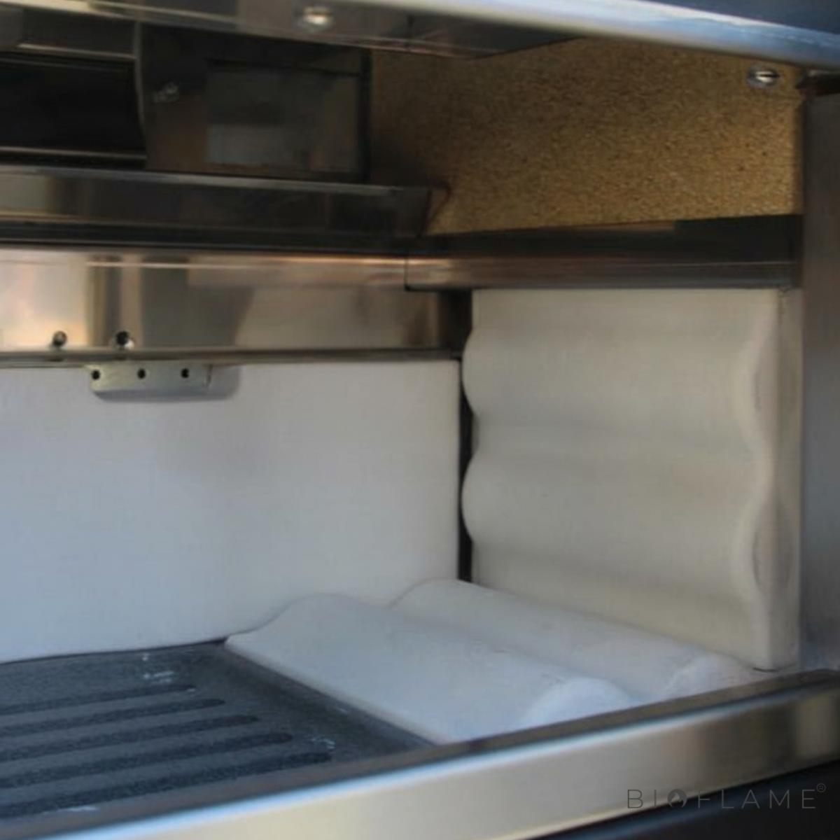 FOGÃO A LENHA - NORDICA EXTRAFLAME VERONA XXL PEDRA