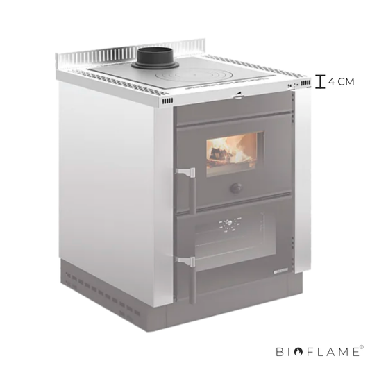 FOGÃO A LENHA - NORDICA EXTRAFLAME VICENZA