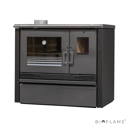 FOGÃO A LENHA - METLOR ME16 BLACK PV