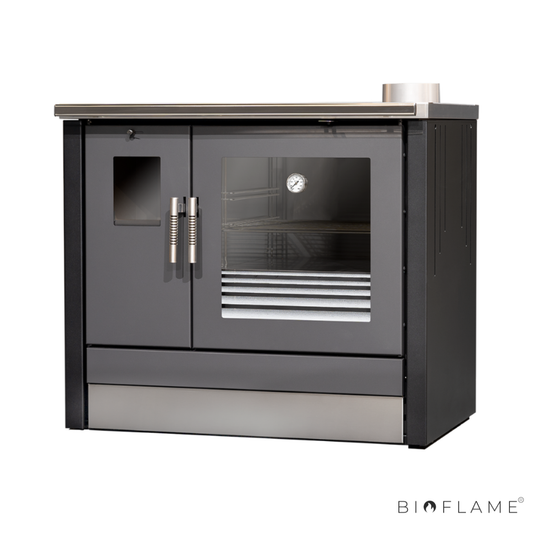 FOGÃO A LENHA - METLOR ME16 TROPICAL BLACK