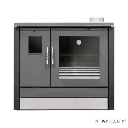 FOGÃO A LENHA - METLOR ME16 TROPICAL BLACK