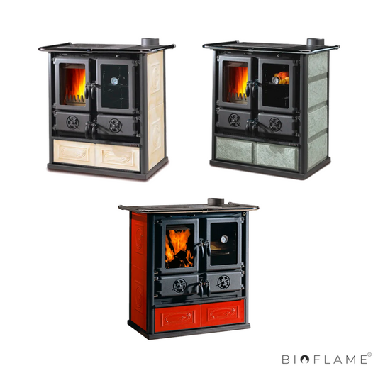 FOGÃO A LENHA - NORDICA EXTRAFLAME ROSETTA 5.0