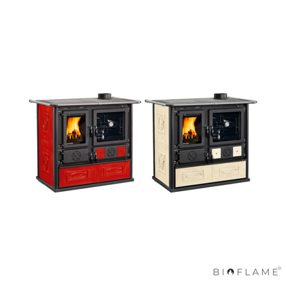 FOGÃO A LENHA - NORDICA EXTRAFLAME ROSA 5.0 CERÂMICA