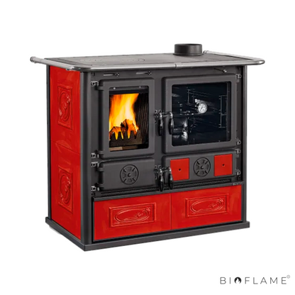 FOGÃO A LENHA - NORDICA EXTRAFLAME ROSA 5.0 CERÂMICA