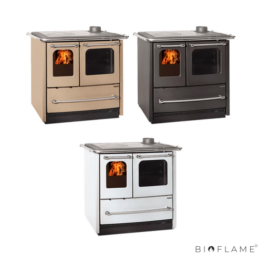 FOGÃO A LENHA - NORDICA EXTRAFLAME SOVRANA EASY EVO 2.0