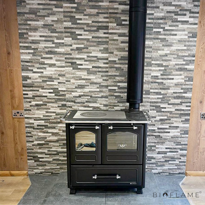 FOGÃO A LENHA - NORDICA EXTRAFLAME FAMILY 4,5
