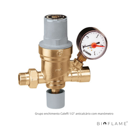 KIT HIDRÁULICO PARA INSTALAÇÃO DE AQUECIMENTO CENTRAL A LENHA