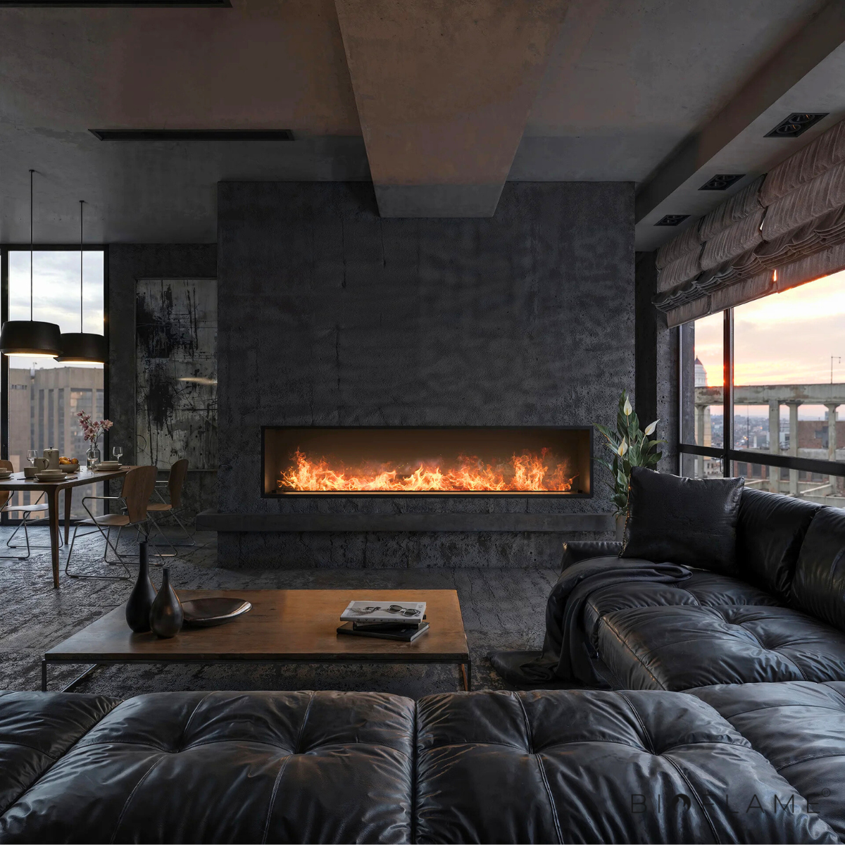 LAREIRA ELÉTRICA COM VAPOR DE ÁGUA - INVAPO INSIDE