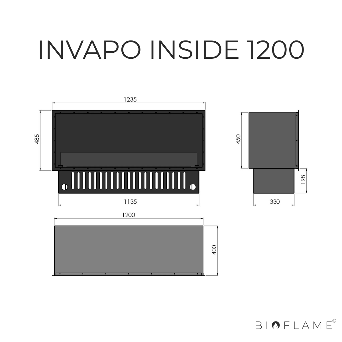 LAREIRA ELÉTRICA COM VAPOR DE ÁGUA - INVAPO INSIDE