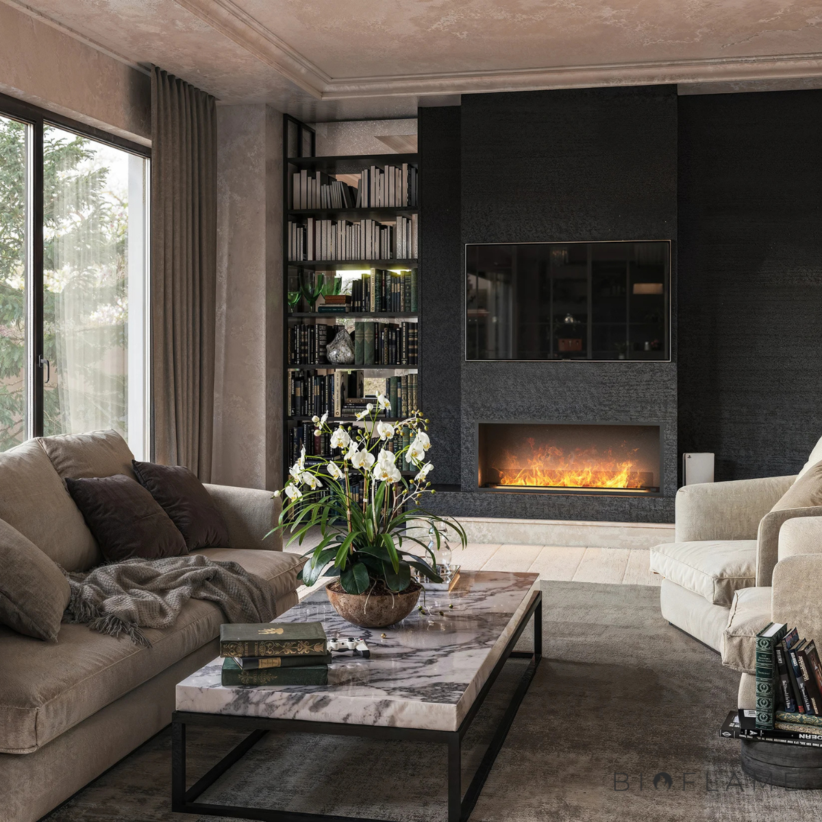 LAREIRA ELÉTRICA COM VAPOR DE ÁGUA - INVAPO INSIDE