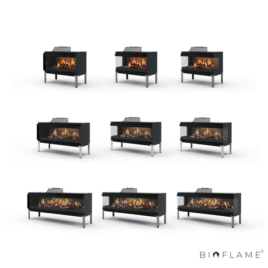 LAREIRA ELÉTRICA HOLOGRÁFICA - NOBIS JANUS 90 / 125 / 170