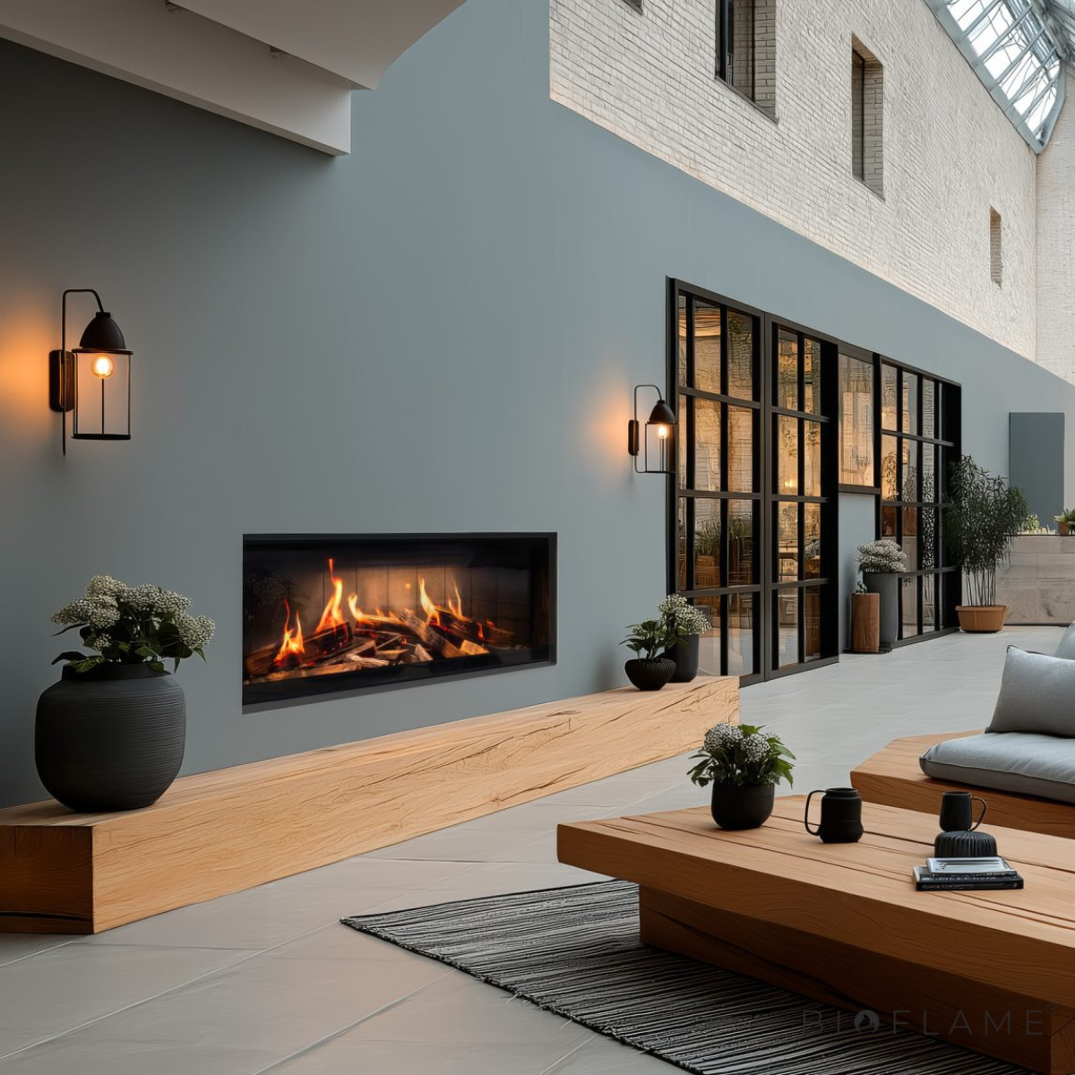 LAREIRA ELÉTRICA HOLOGRÁFICA - NOBIS JANUS 90 / 125 / 170