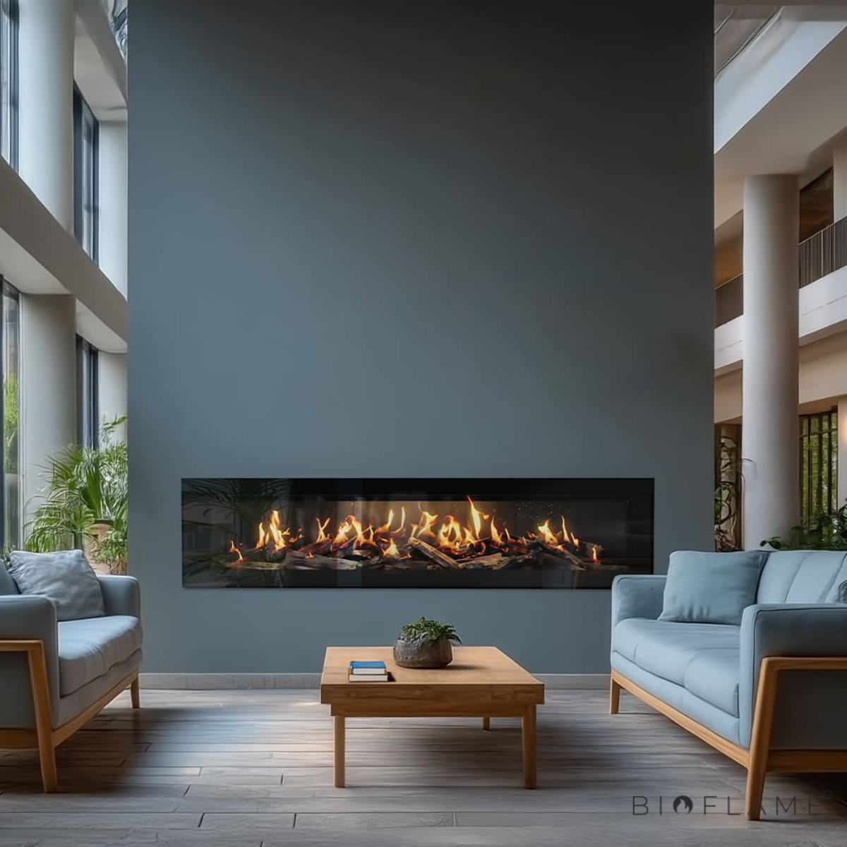 LAREIRA ELÉTRICA HOLOGRÁFICA - NOBIS JANUS 90 / 125 / 170