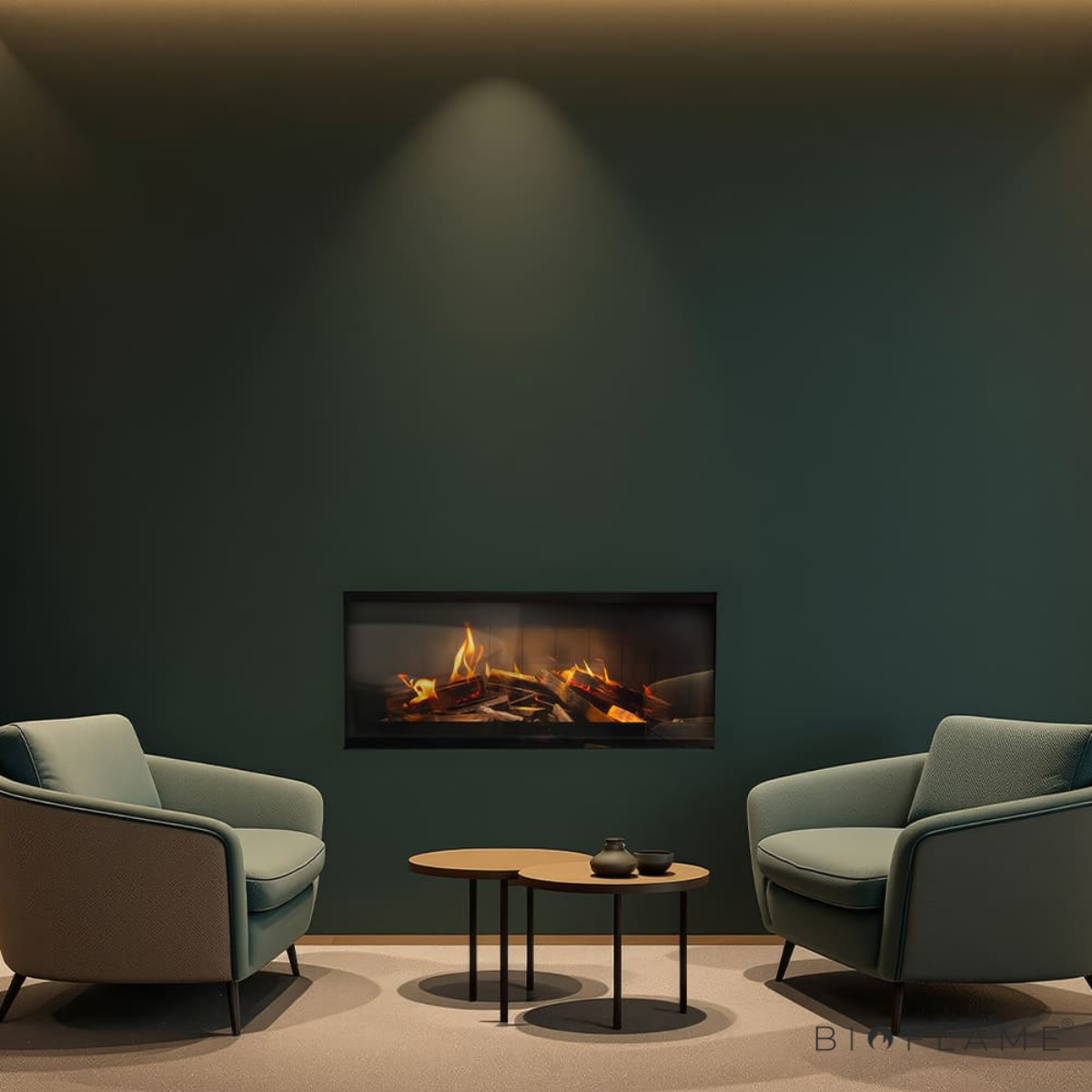 LAREIRA ELÉTRICA HOLOGRÁFICA - NOBIS JANUS 90 / 125 / 170