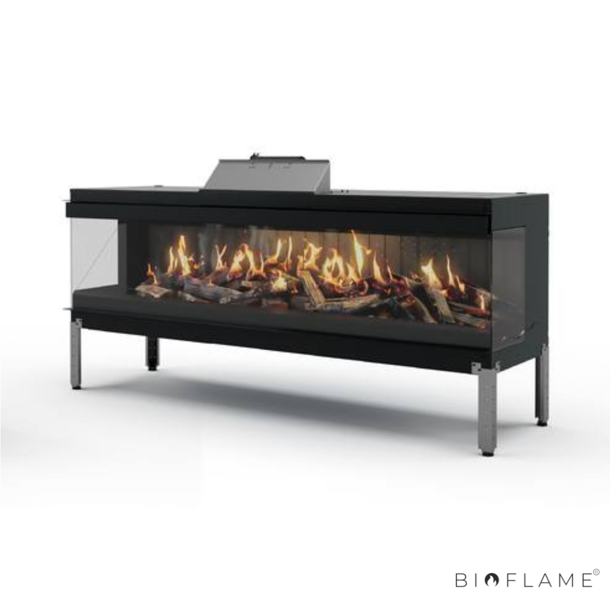 LAREIRA ELÉTRICA HOLOGRÁFICA - NOBIS JANUS 90 / 125 / 170