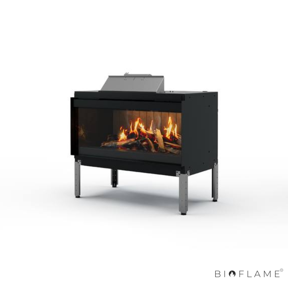 LAREIRA ELÉTRICA HOLOGRÁFICA - NOBIS JANUS 90 / 125 / 170