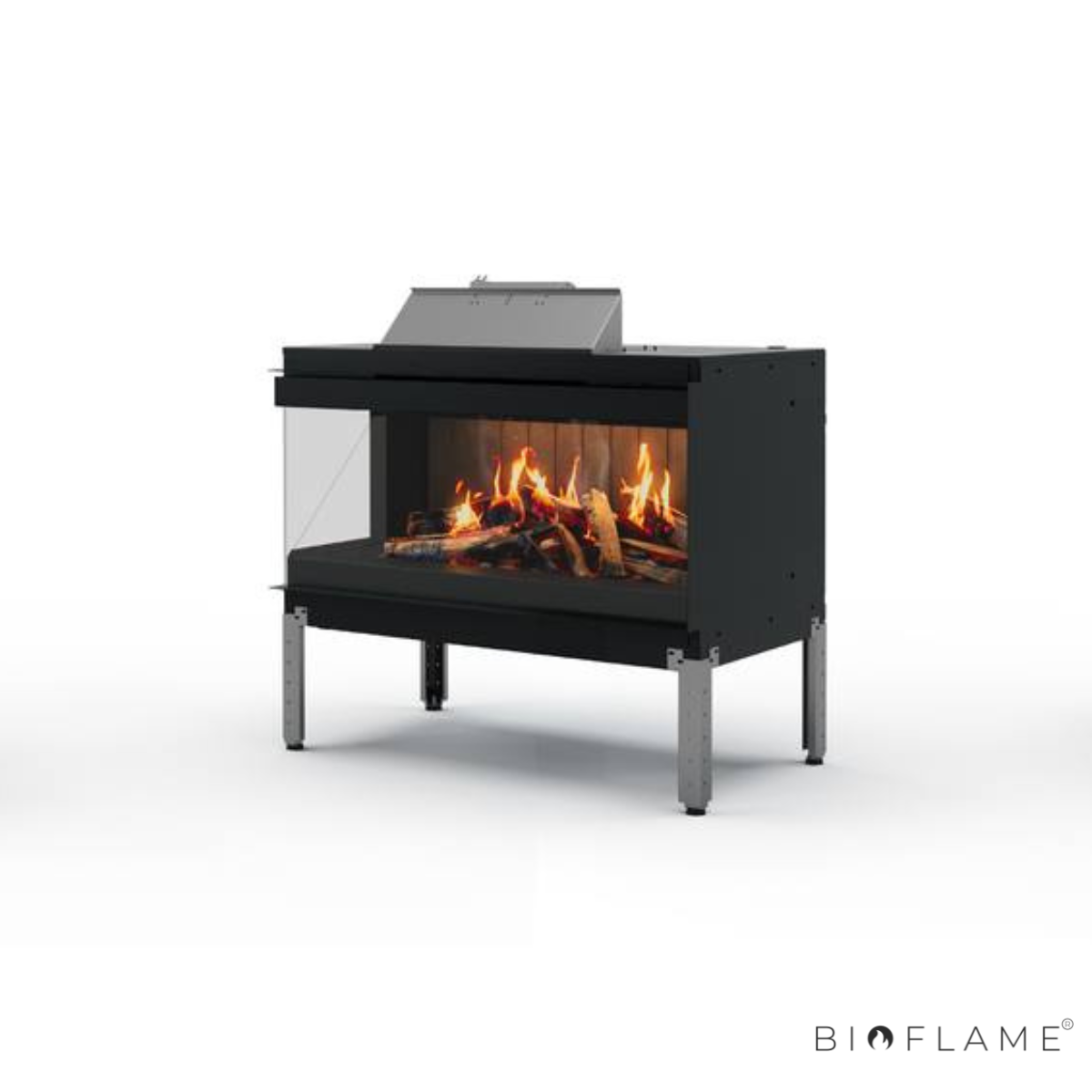 LAREIRA ELÉTRICA HOLOGRÁFICA - NOBIS JANUS 90 / 125 / 170