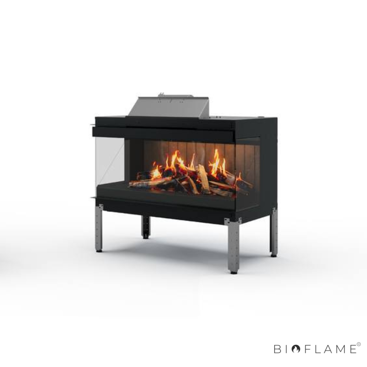 LAREIRA ELÉTRICA HOLOGRÁFICA - NOBIS JANUS 90 / 125 / 170