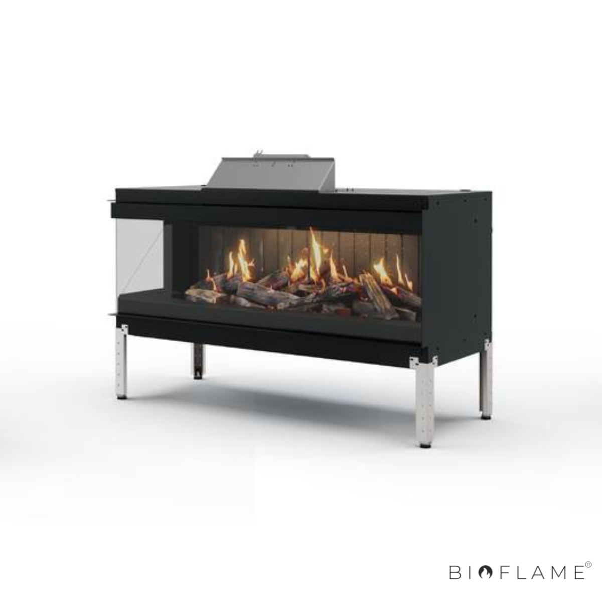 LAREIRA ELÉTRICA HOLOGRÁFICA - NOBIS JANUS 90 / 125 / 170