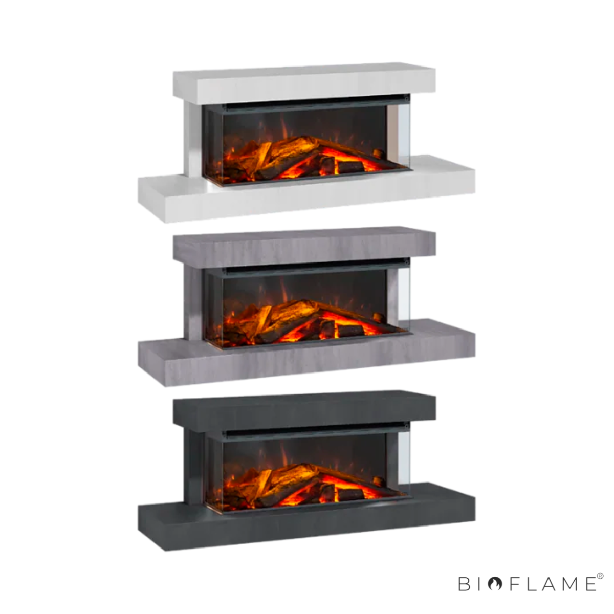LAREIRA ELÉTRICA - NORDICA EXTRAFLAME LUMEN 1200