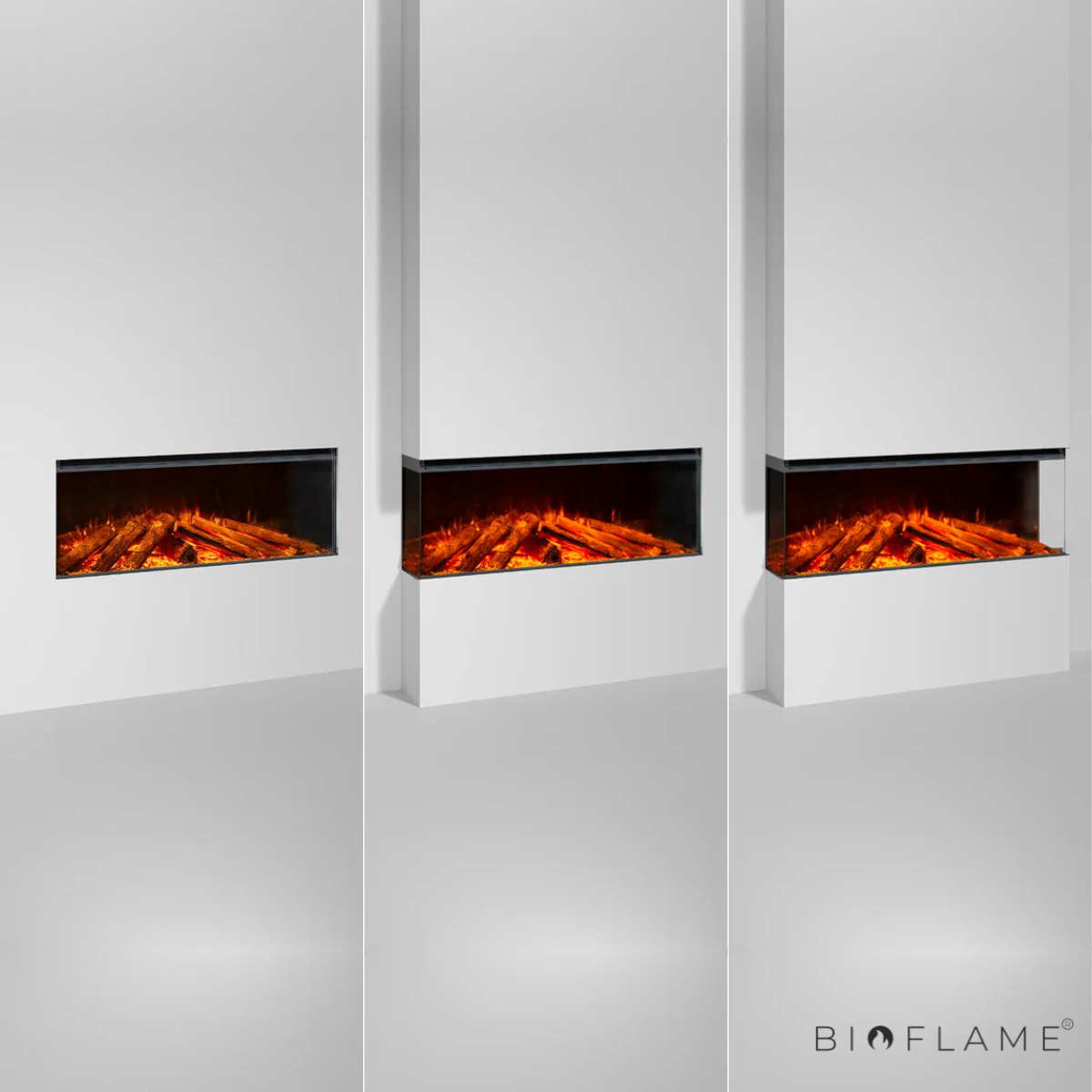 LAREIRA ELÉTRICA - NORDICA EXTRAFLAME LUMEN 1200