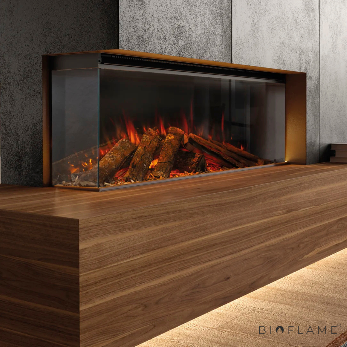 LAREIRA ELÉTRICA - NORDICA EXTRAFLAME LUMEN 1200