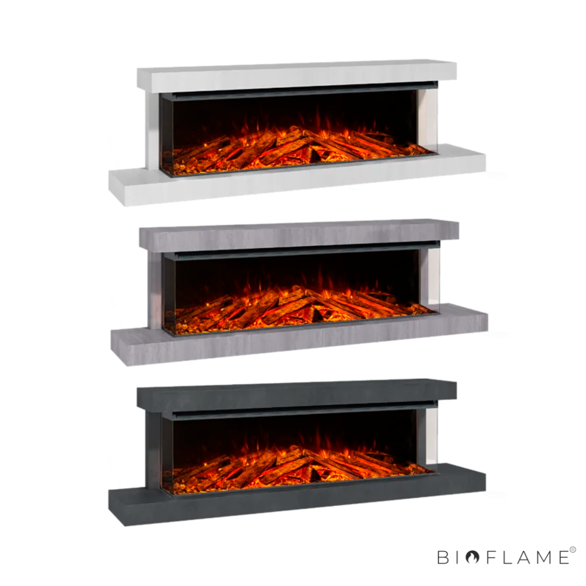 LAREIRA ELÉTRICA - NORDICA EXTRAFLAME LUMEN 1600