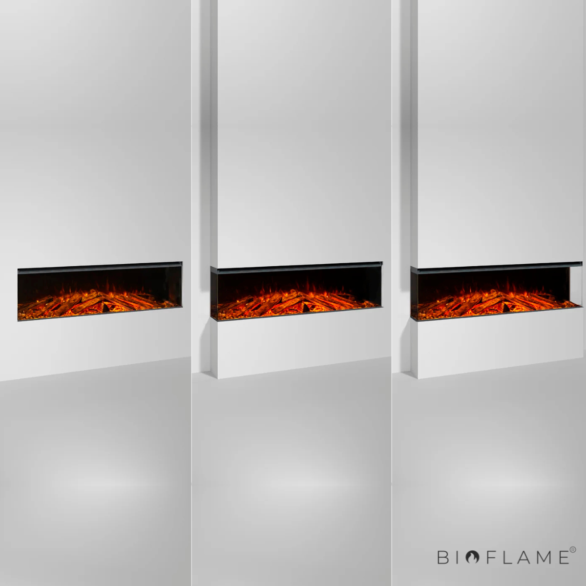 LAREIRA ELÉTRICA - NORDICA EXTRAFLAME LUMEN 1600
