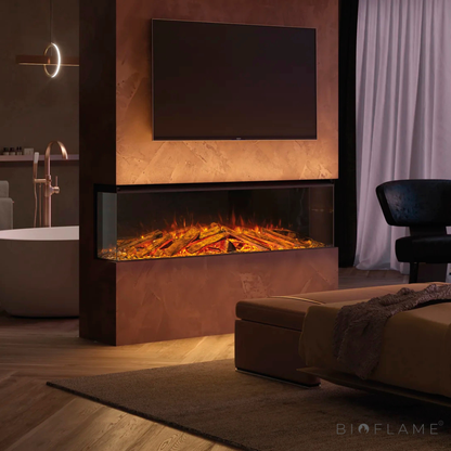 LAREIRA ELÉTRICA - NORDICA EXTRAFLAME LUMEN 1600