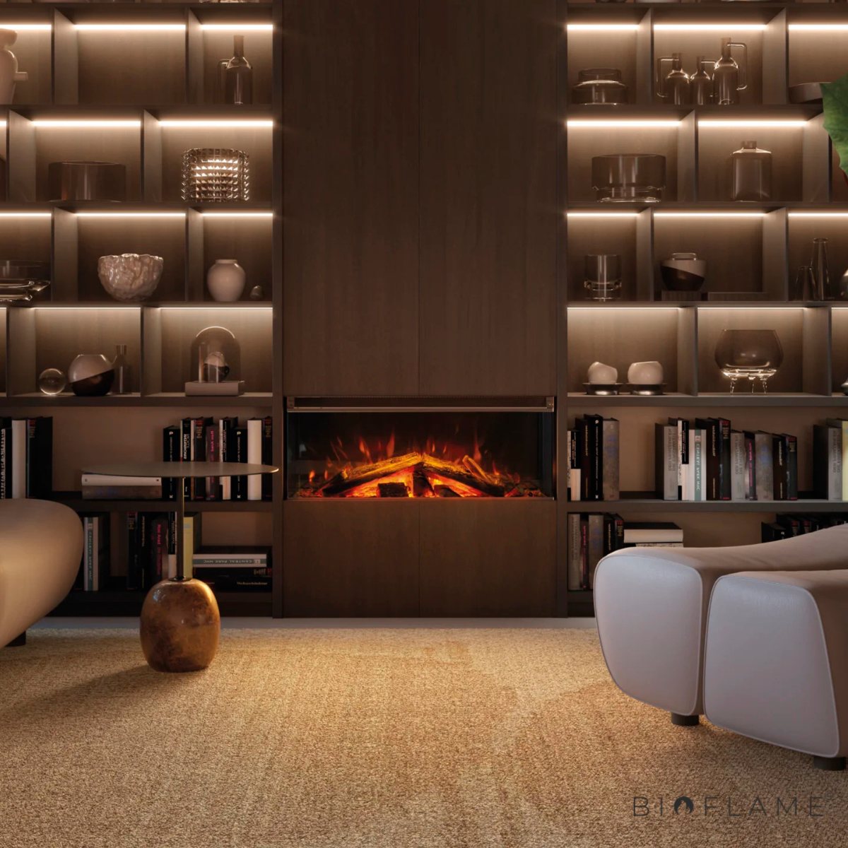 LAREIRA ELÉTRICA - NORDICA EXTRAFLAME LUMEN 870