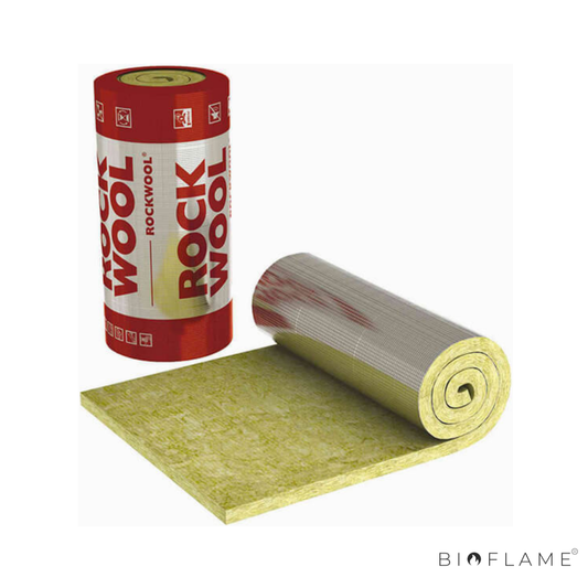 MANTA DE LÃ DE ROCHA REVESTIDA A ALUMÍNIO - TRIA MANTA 128 ROCKWOOL