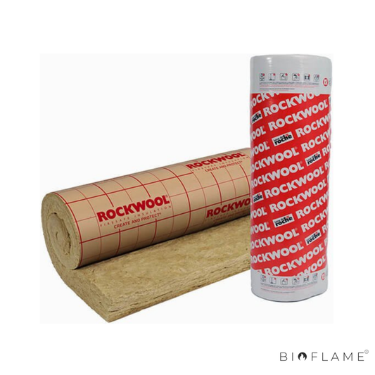 MANTA DE LÃ DE ROCHA REVESTIDA A PAPEL KRAFT - TRIA MANTA 121 ROCKWOOL