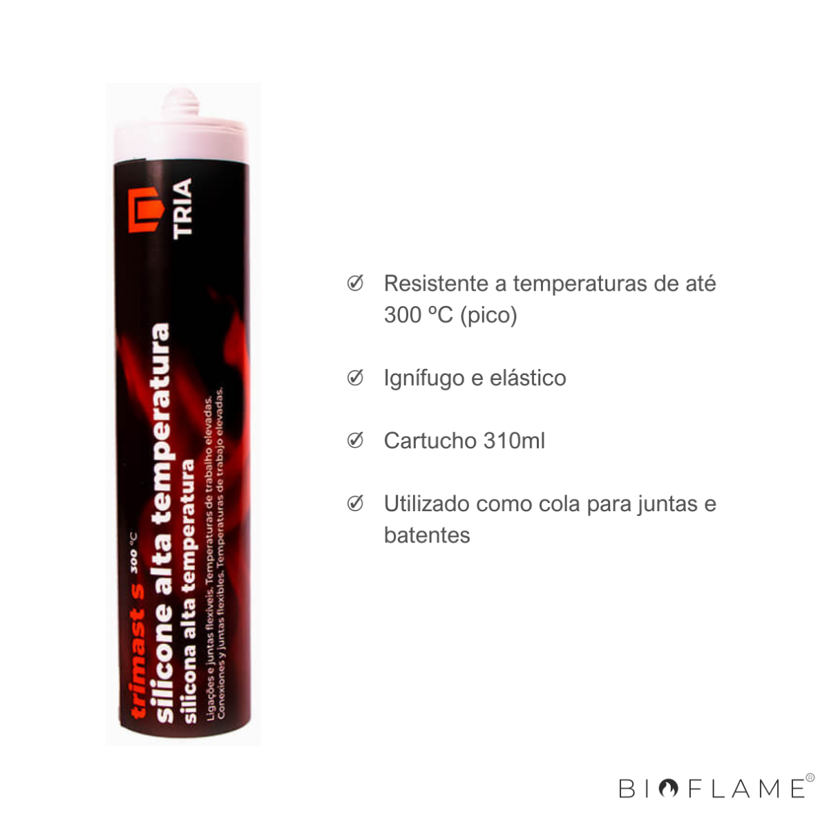 MÁSTIQUE TRIMAST S SILICONE TRIA – 310ML